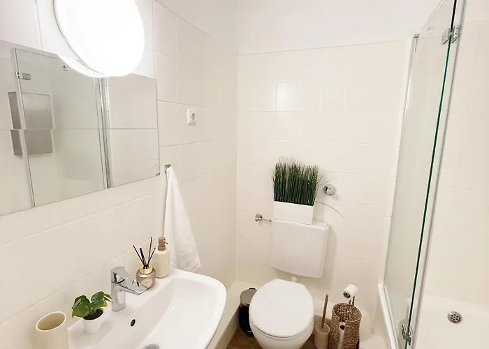 Wohlfuehl-apartment Mit Grossem Balkon, Netflix & Games Appartement